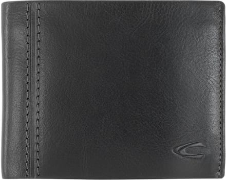 camel active Portemonnee Bilbao Horizontal Wallet Black Zwart