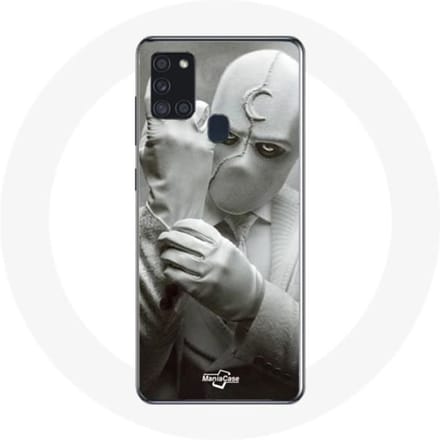 Coque pour Samsung Galaxy A21S Moon Knight Batman Affiche Nouvelle Série 2022