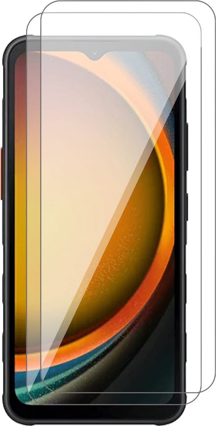 Screenprotector geschikt voor Samsung Galaxy Xcover 7 - 2x Glas Screen Protector