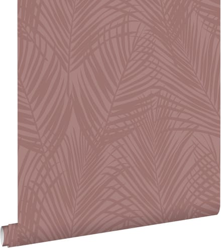 ESTAhome behang palmbladeren oudroze - 53 cm x 10.05 m - 131220