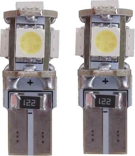 Canbus LED Binnenverlichting W5W-T10 Wit/Blauw 6000k