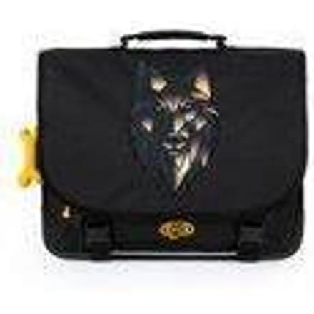 Stones and Bones Wolf Black Cedar schooltas Boekentassen en rugzakken