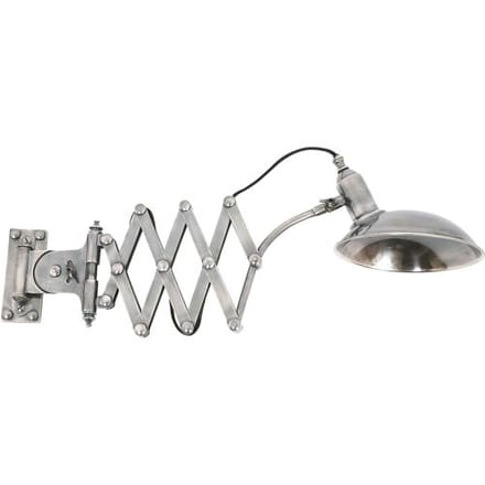 KS Verlichting Wandlamp Jazz Antiek Zilver