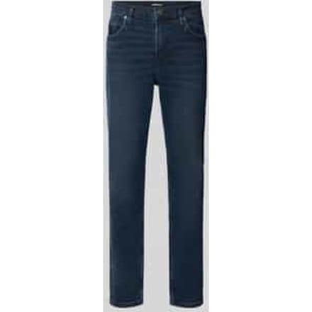 tapered fit jeans van mix van katoen en lyocell model 'AARJO TARPA'