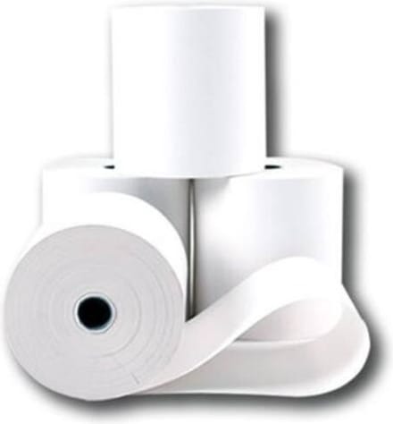 Kassarollen 80x80x12mm - thermorollen 55gram - 50 thermische rollen in doos
