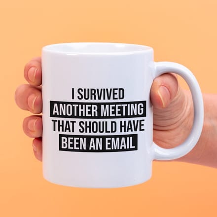Ditverzinjeniet.nl Mok I survived another meeting that should have been an email