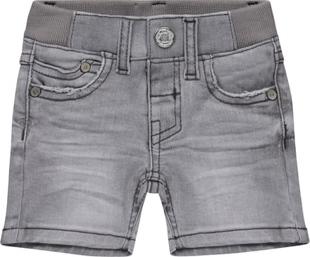 Dirkje - Jongens Denim Short - Grey - Maat 56
