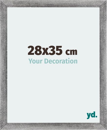 Your Decoration - Fotolijst 28x35 cm - MDF - Grijs Geveegd - Mura