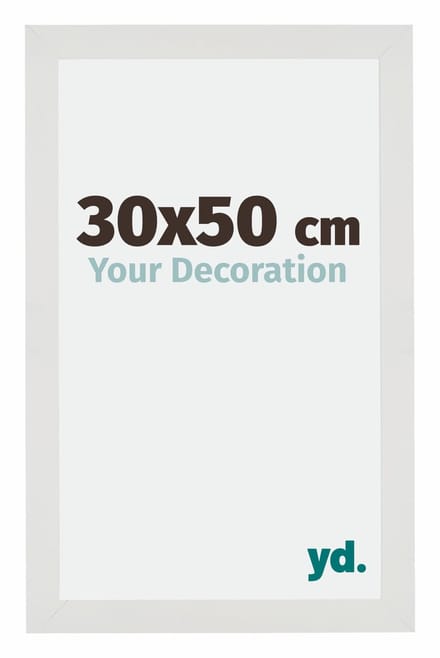 Your Decoration - Fotolijst 30x50 cm - MDF - Wit Mat - Mura