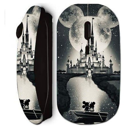 Souris sans fil - Maniacase - Mickey et Minnie - Noir - USB - Dessin animé