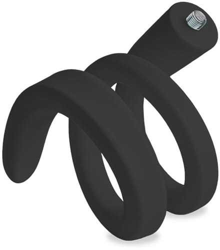 LUVION® Flexibele Babyfoonhouder - Universele Schroefaansluiting - Zwart