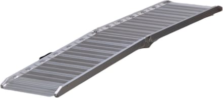Oprijplaat aluminium 400kg 2130 x 500mm inklapbaar bruikbare breedte 450mm MW Tools AOP2002