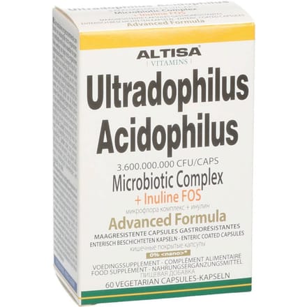 Altisa Ultraphilus Acidophilus + Inuline 60 Capsules