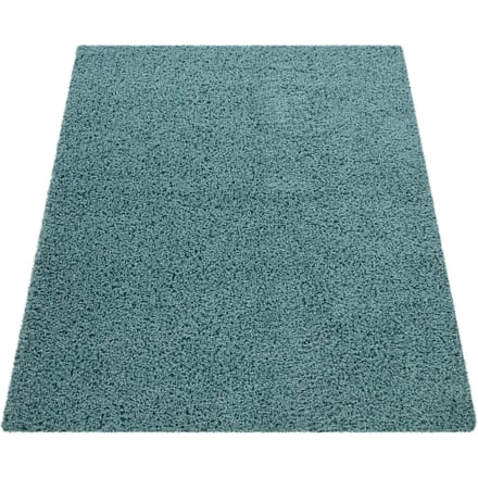 Shaggy tapijt Trista turquoise 120x170 cm