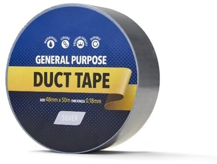 YellowBand Duct Tape 48mm x 50m Grijs