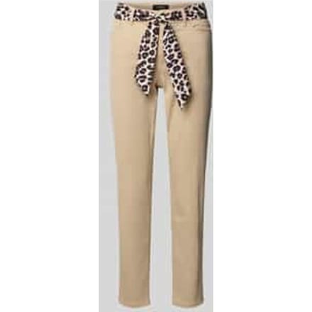 Stoffen broek met 5-pocketmodel