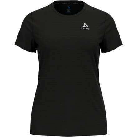 Odlo Essential Flyer hardloopshirt - Vrouwen - Zwart - M