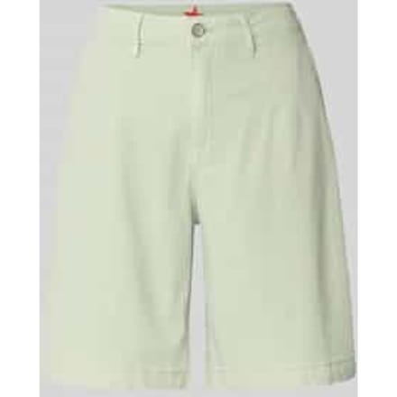 Wide leg korte chino's met steekzakken