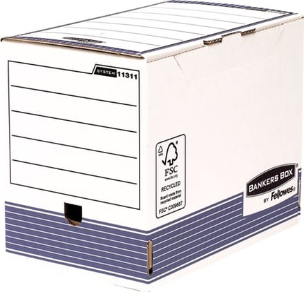 Fellowes 1131102 tijdschriftenhouder Papier Blauw, Wit