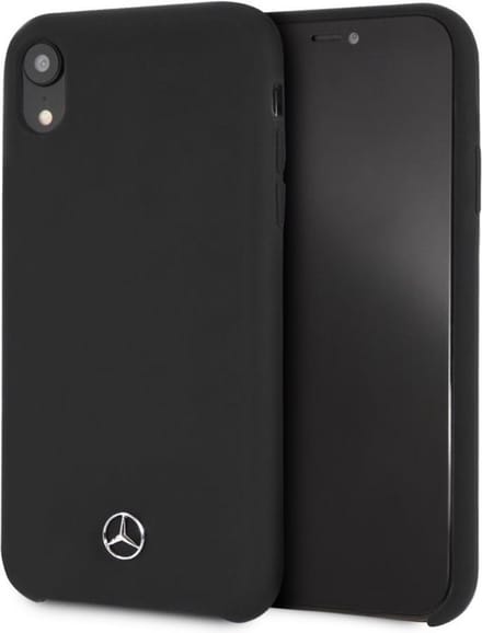 Mercedes-Benz Silicone Case - Apple iPhone XR (6.1") - Zwart