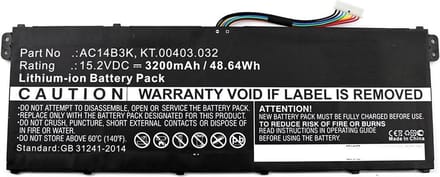 CoreParts MBXAC-BA0043 notebook reserve-onderdeel Batterij/Accu