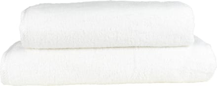 ARTG Towelzz® - Douchehanddoek - Wit - 70 x 140 cm - Set 2 stuks