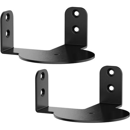 My Wall HS46L Wandbeugel voor luidspreker Zwart 2 stuk(s)
