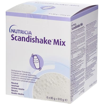 Scandishake Mix Neutraal Zakje 6x85g Nf