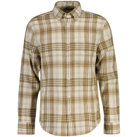 Gant Overhemd Cotton Linnen Multi Check Button-Down Creamed White / male