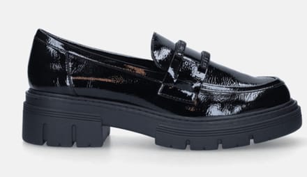 Marco Tozzi Dames Sneaker | Zwart | Maat: 39
