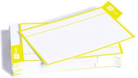 Taak Kaarten scrum kanban - nanocups voor glas - lime