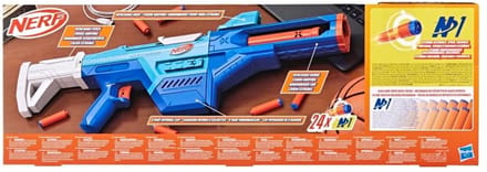 NERF N Series Shadow Storm - Inclusief 24 Nerf N1 Darts - Speelgoedblaster
