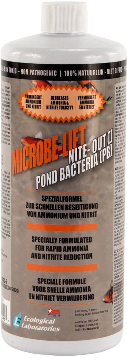 Microbe-lift Nite Out II snelle amonia en nitriet verwijdering 1L
