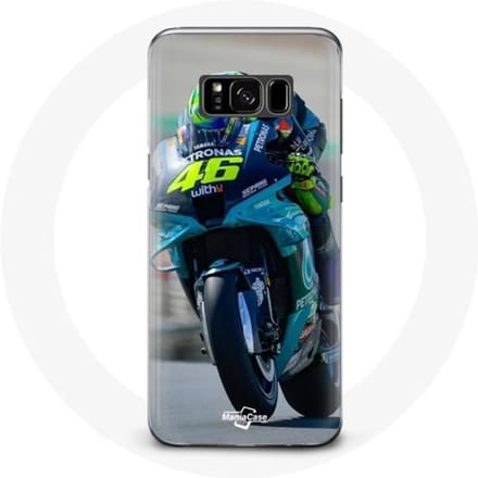Coque pour Samsung Galaxy S8 plus Valentino Rossi Pilote de vitesse