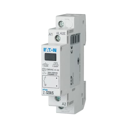 Stroomstootschakelaar Meerdere kleuren 16 A 1x NO 230 V Eaton 265262