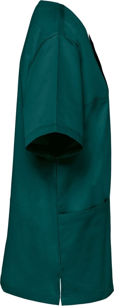 Schort/Tuniek/Werkblouse Unisex M WK. Designed To Work Emerald Green 65% Polyester, 35% Katoen