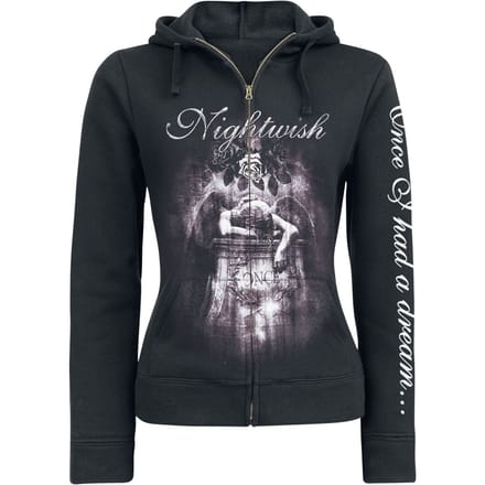 Nightwish Vest met capuchon - Once - 10th Anniversary - L - voor Vrouwen - zwart