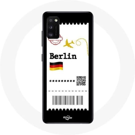 Coque Samsung Galaxy A41 Billet d'avion berlin
