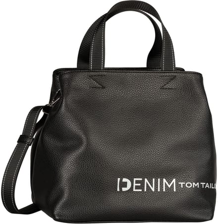 TOM TAILOR handtas schoudertas Marlow Zip Shopper Black zwart