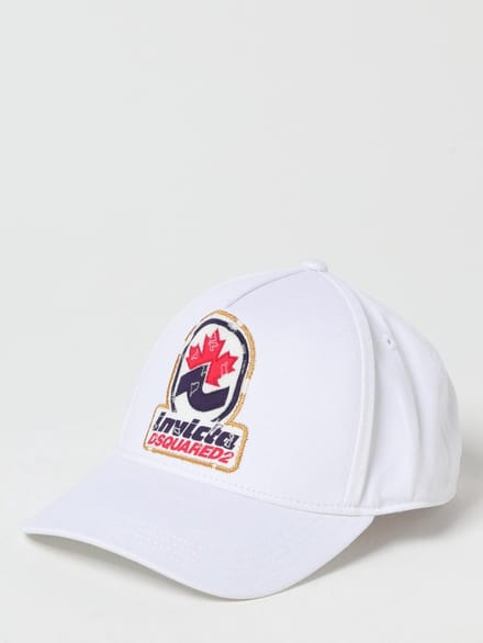 Dsquared2 Baseball Cap Kids - White Hats