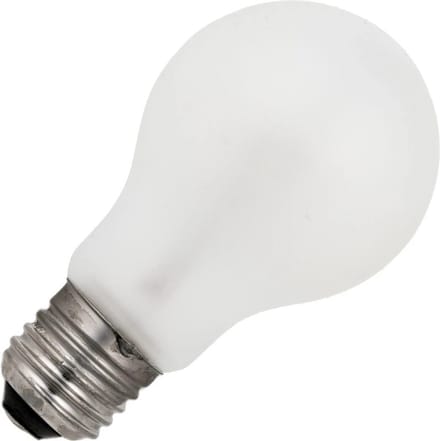 Schiefer E27 Gloeilamp | 25W 2700K 150lm 235V Mat | Dimbaar