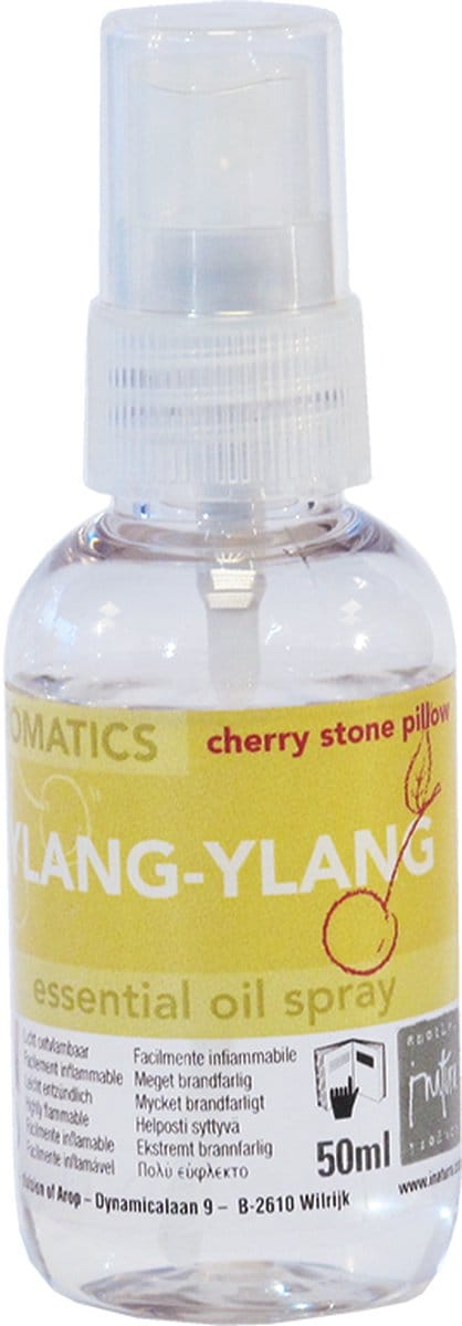 Kersepitje Aromatics - Flesje 50ml aromaspray gebaseerd op etherische YLANG YLANG olie