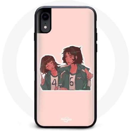 Coque de téléphone - Squid Game - Iphone XS - Souple - Design inspiré - Mixte