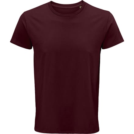SOLS Heren Crusader Organisch T-shirt (Bourgondië)