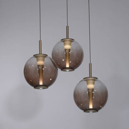 Neuhaus PURE - Hanglamp E-Infinity 3 lichts Ø 50 cm champagne