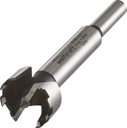 wolfcraft - Scharnierboor 25mm - Forstnerboor - Houtcilinderboor - 3317000