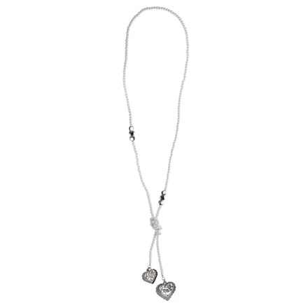 Behave - Ketting met kralen en hartjeshanger - Zachte romantische look