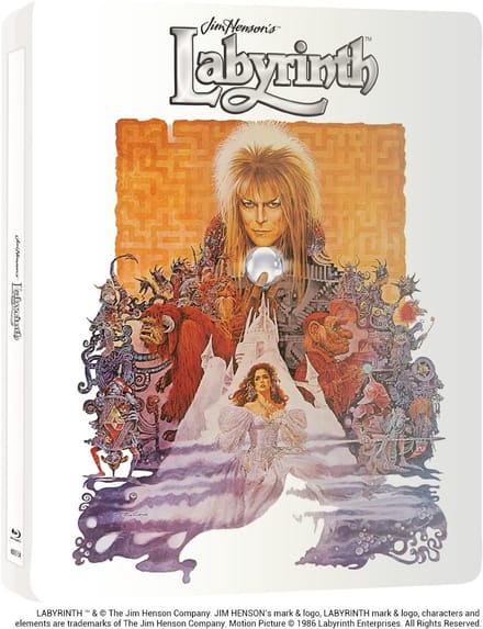 Labyrinth - Steelbook - 4K Ultra HD + Blu-ray - Import