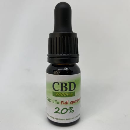 Cbd-x - CBD-olie Full Spectrum 20% | Absolute Topkwaliteit | 10ml