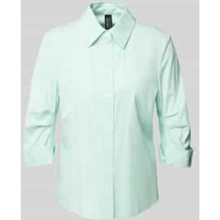 Overhemdblouse met knoopsluiting
